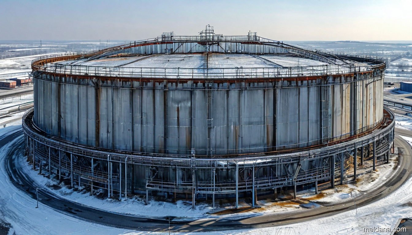 Антидроновая защита резервуара РВС-50000 Казани — ЗОК ЗАСЛОН по СП 542