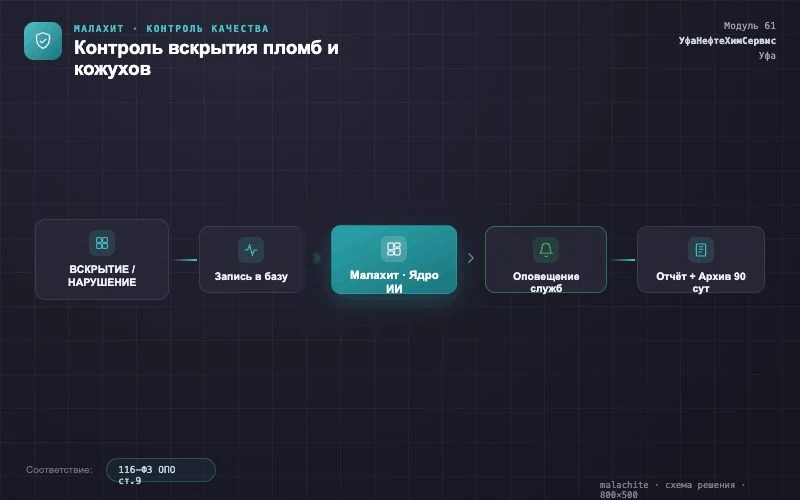 Схема решения — Система Малахит