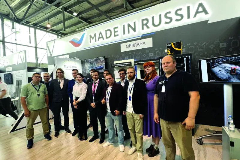 Команда МелданаСБ на стенде Made in Russia на выставке ИННОПРОМ-2023